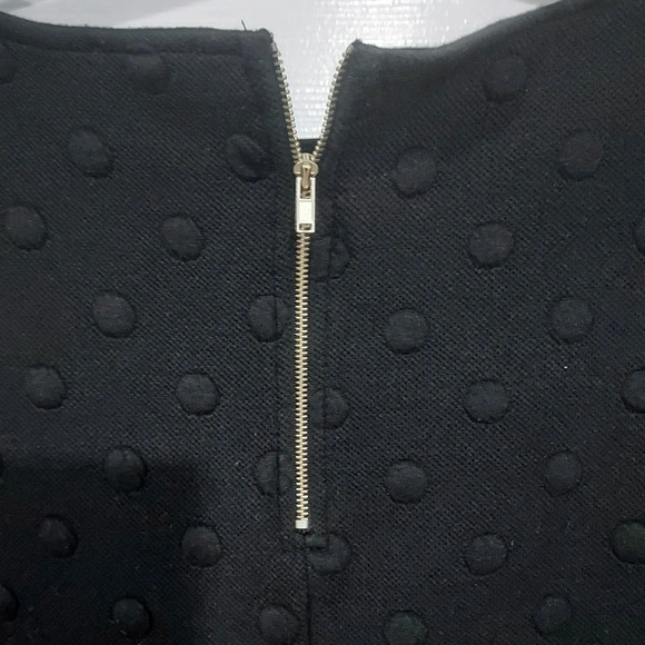 W5 Black Textured Polka Dot 3/4 Sleeve Blouse in Size 2X - Picture 10 of 12